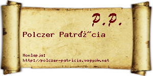 Polczer Patrícia névjegykártya